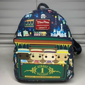 Disney Loungefly Backpack- Dapper Dans Mainstreet U.S.A